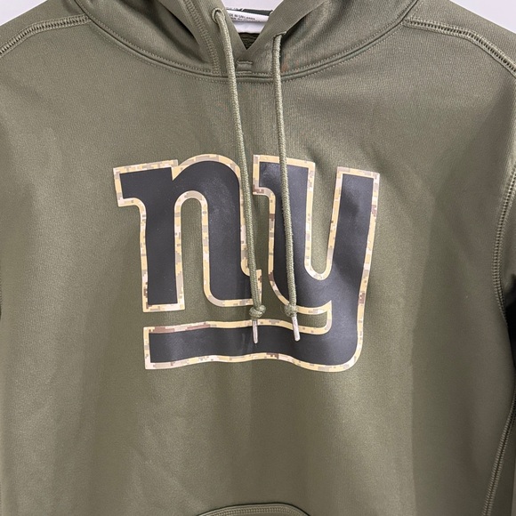 Nike “Salute To Service” Dark Green Men's Hoodie with Logo - Picture 2 of 7